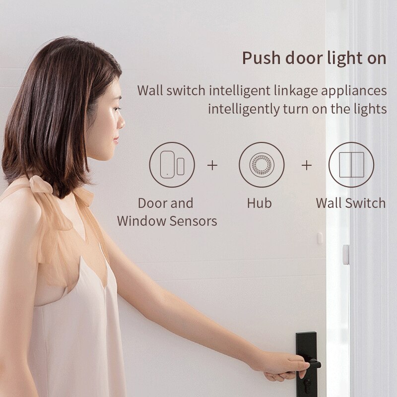 Xiaomi Aqara Hub Gateway Smart Gateway 3 RGB Led Night Light Wireless Zigbee Connect Remote Work With Apple Homekit App Control