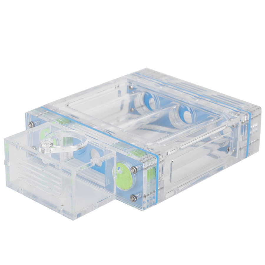 Porous Ant Breeding Box Ant Space Warehouse Living Area Acrylic Transparent Ants Farm Porous Breeding Box
