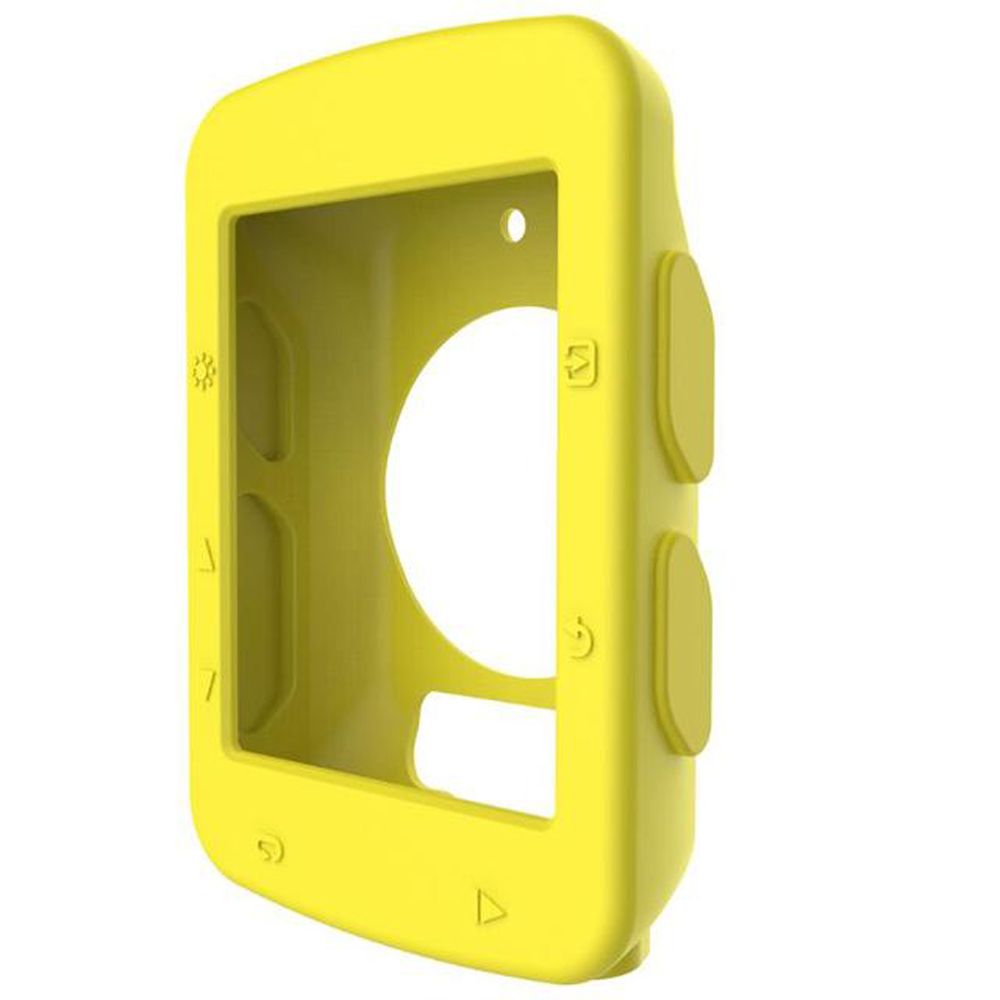 Soft Protector Voor Fiets Fiets Computer Silicone Case Cover Voor Garmin Edge 520 Fiets Computer Fiets Accessoires: Yellow