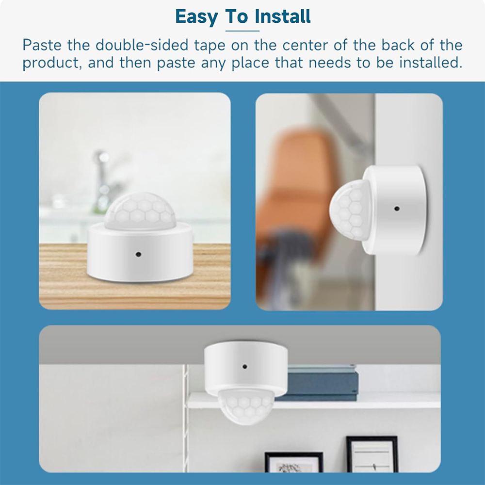 Ewelink Zigbee 3.0 Mini Pir Bewegingsbeweging Menselijk Lichaam Detector Sensor Huis Inbraakalarm Sensor