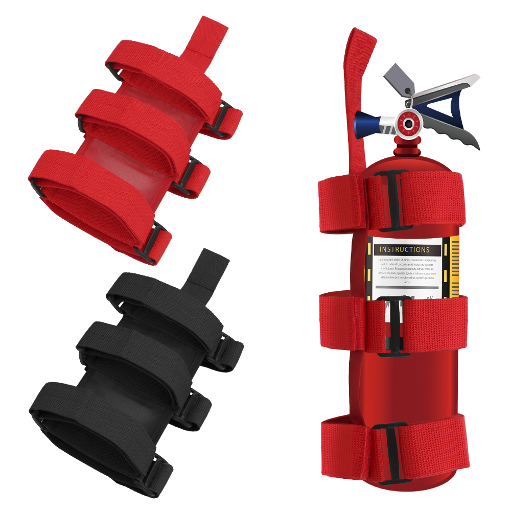 Fire Extinguisher Holder Fixed Sundry Car Fire Extinguisher Mount Strap Adjustable Car Roll Bar for Jeep Wrangler TJ JK JL 97-18