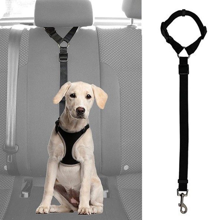 Nieuw Gekwalificeerde Hond Harnas Voertuig Auto Oren Seat Belt Mascottes Pet Kat Hond Veiligheid