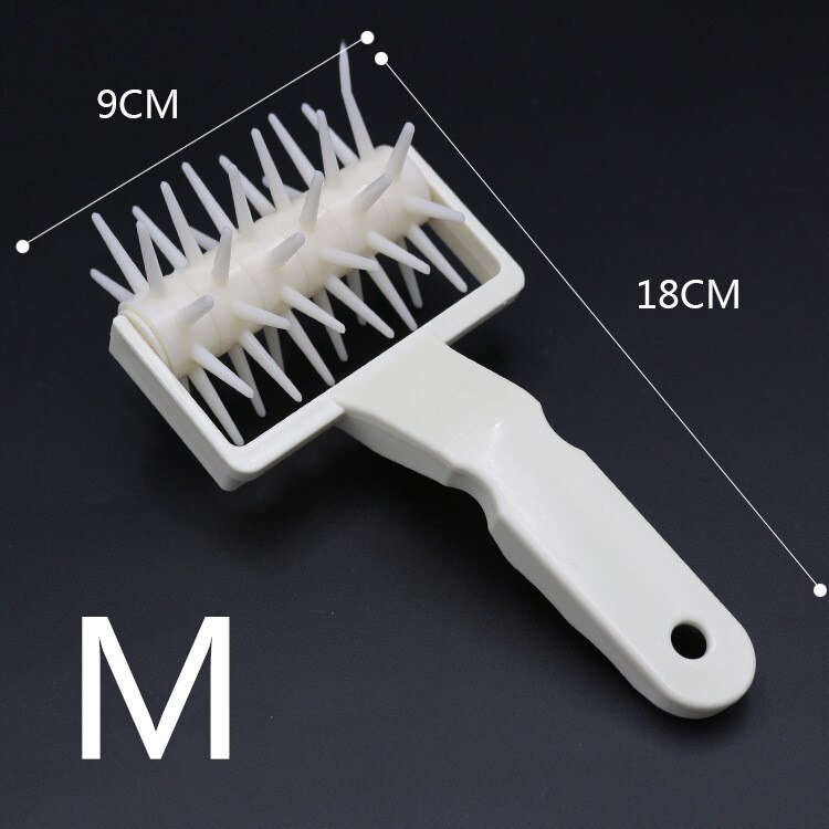 Pizza Puncher Pizza Rolling Pin Biscuit Pin Wiel Bakken Tool Cookie Cutter Bakken Tools Keuken Gereedschap Accessoires: M