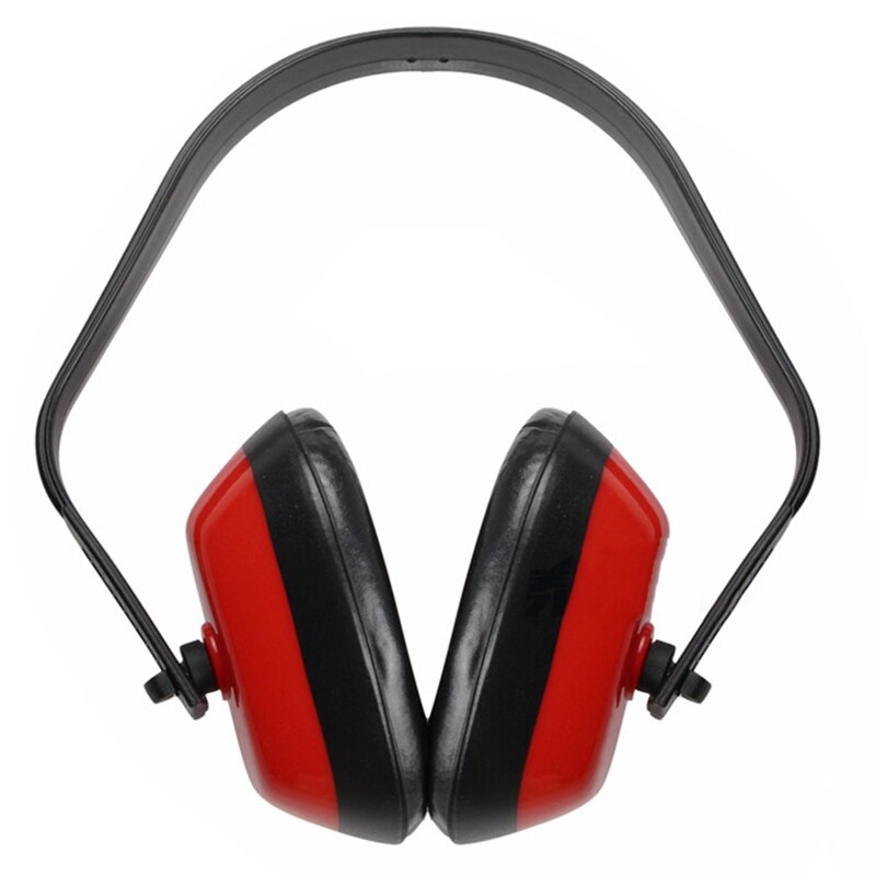 1Pcs Red Color Kids Ear Muffs Hearing Protection Noise Reduction Ear Defender Safety Standard Ear Muff Defender