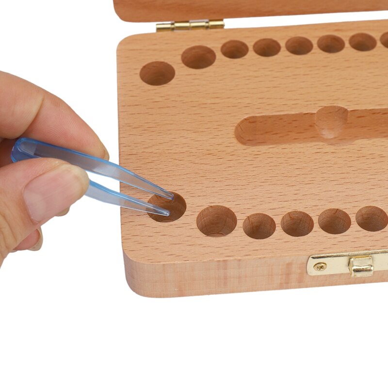 Tooth Keepsake Box, Baby Teeth Box Milk Teeth Save Organizer Kit, Tooth Collection with Photo Frame Memory Storage Souvenir