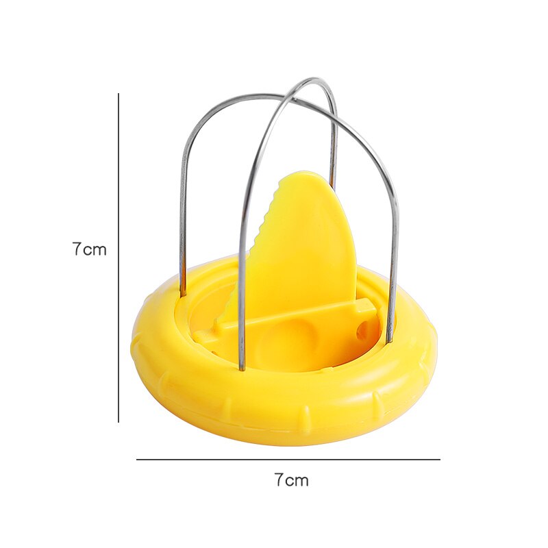 Kiwi Dunschiller Keuken Afneembare Fruit Kiwi Cutter Salade Koken Gereedschap Peeling Gadgets Keuken Gadgets Accessoires: 1PC-yellow