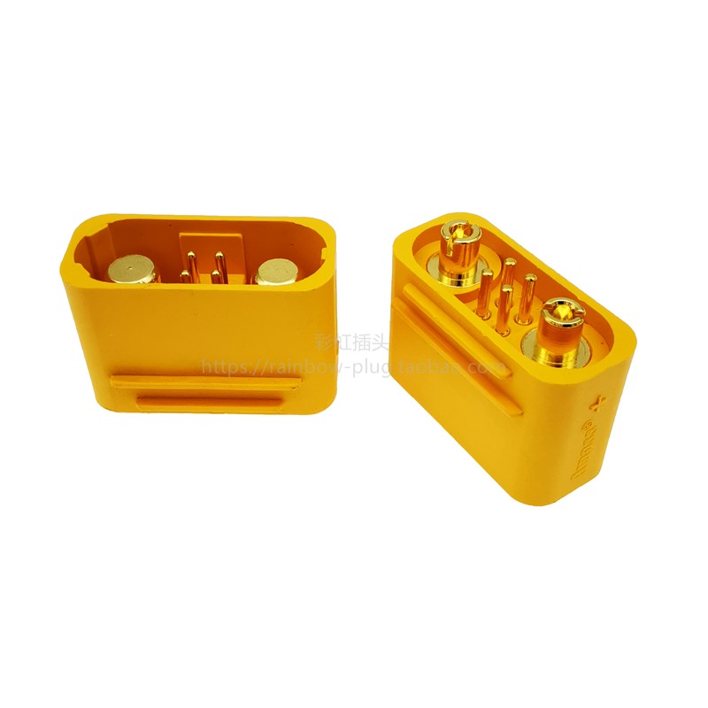 Amass AS150U Quick Charge 70A Copper Plated Male Female Plug Connector Resistance Adapter Cable For Suitable for Battery