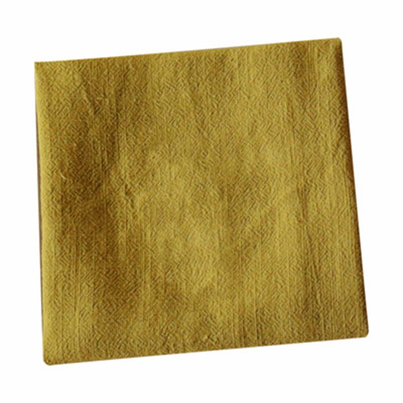 Plain Katoen Linnen Doek Art Home Keuken Servet Placemat Thee Handdoek Keuken Handdoek 40X4 0Cm/15.7X15.7 inch Keuken Accessoires: yellow