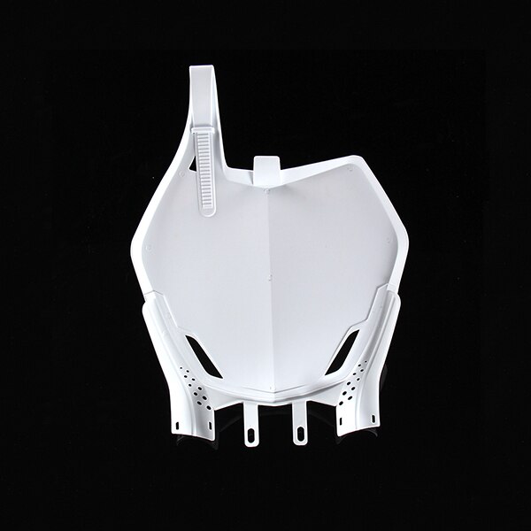 Merke universal front nummerplateholder dobbel farge for - crf yzf wrf kxf klx motorsykkel pit dirt bike motocross: Hvit