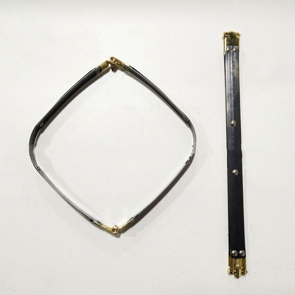 Vintage naaigerei handtas accessoires zilver DIY tas onderdelen tas sluiting clutch metalen portemonnee frame portemonnee sluiting kus sluiting: Oranje