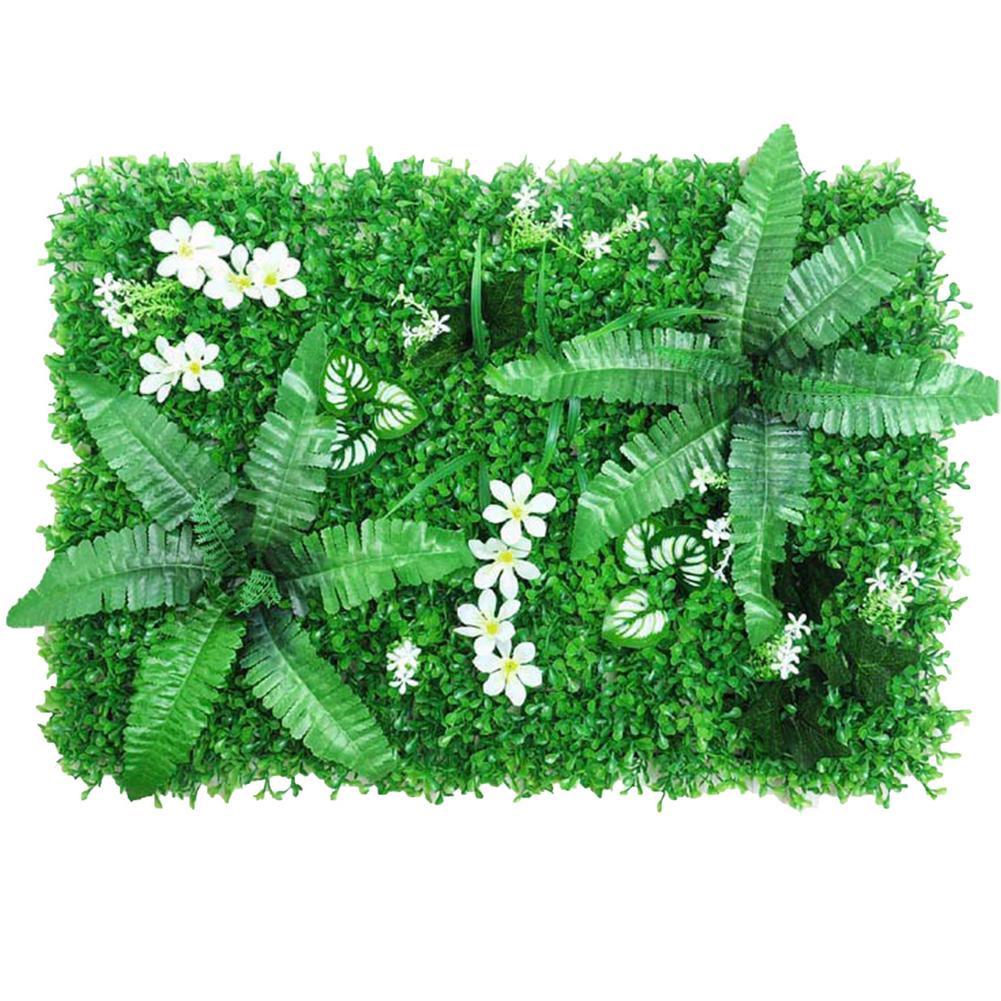 Artificial Leaf Hedge Board 40x60CM Plant Hedge Panel Noise Reduction UV Protected Privacy Fence Screen For Backyard Garden Deco: A