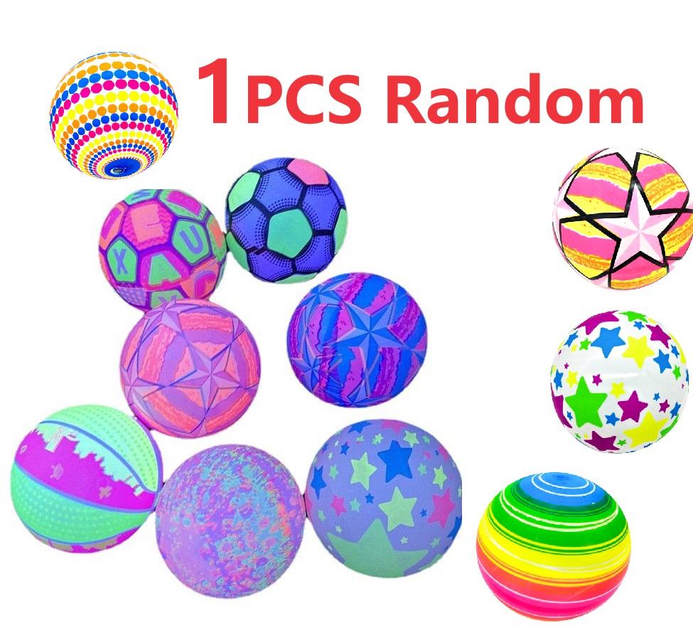 3 Stück umweltfreundliche Regenbogenball-Spielzeuge für Kinder, Indoor- und Outdoor-Spiel, weiche und elastische Lederball-Partygeschenke: WEISS