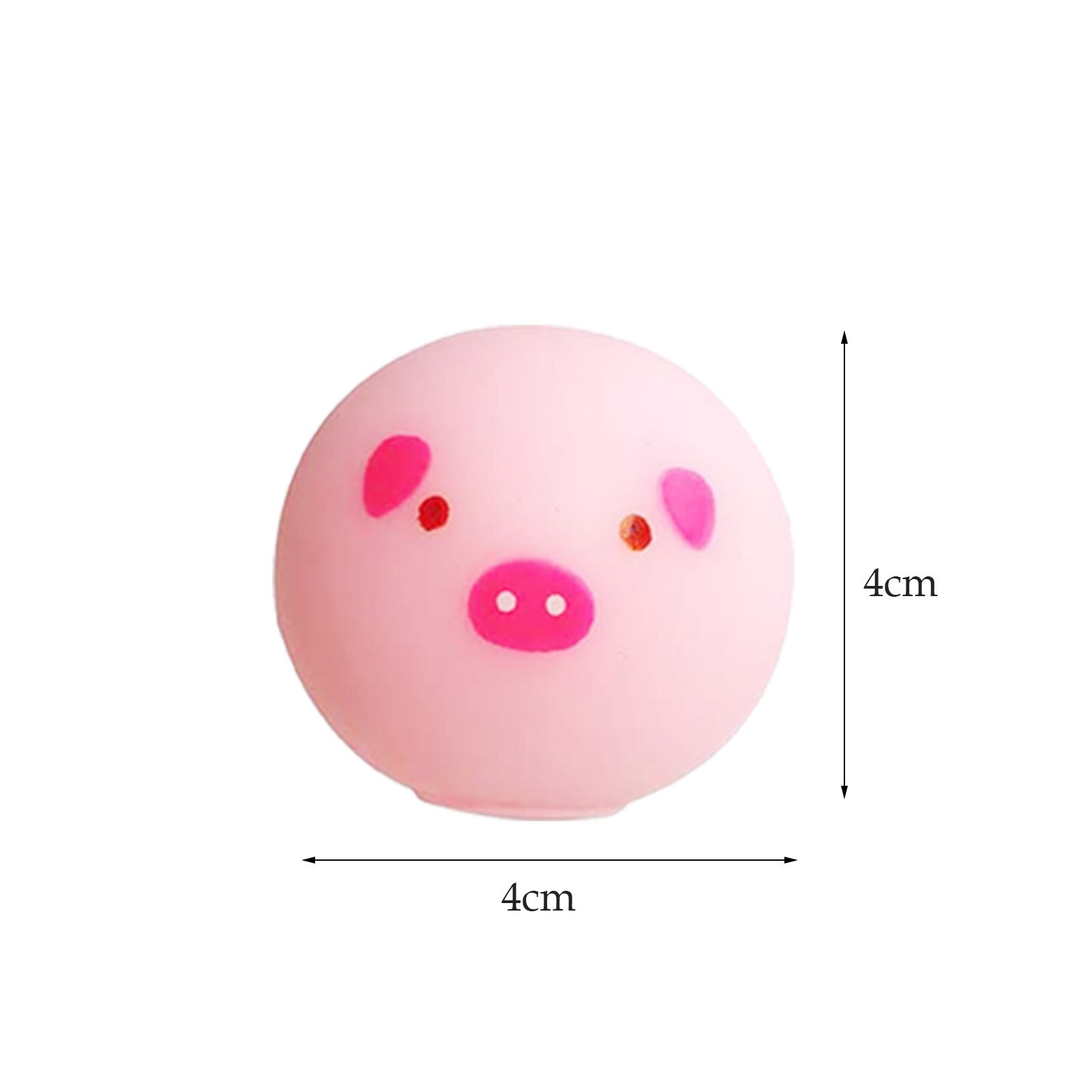 4Stck Klebrige Kugel Eltern-Art Glatte Dekompression Ball Klebrige Bälle Decke Bälle Decke Bälle verschlingt verschlingt Klebrige