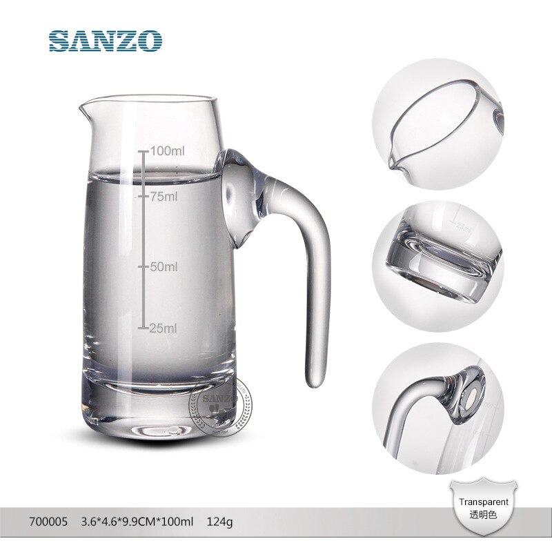 Lead-free crystal glass decanter spot white wine jug 70000X: 700005 100ml