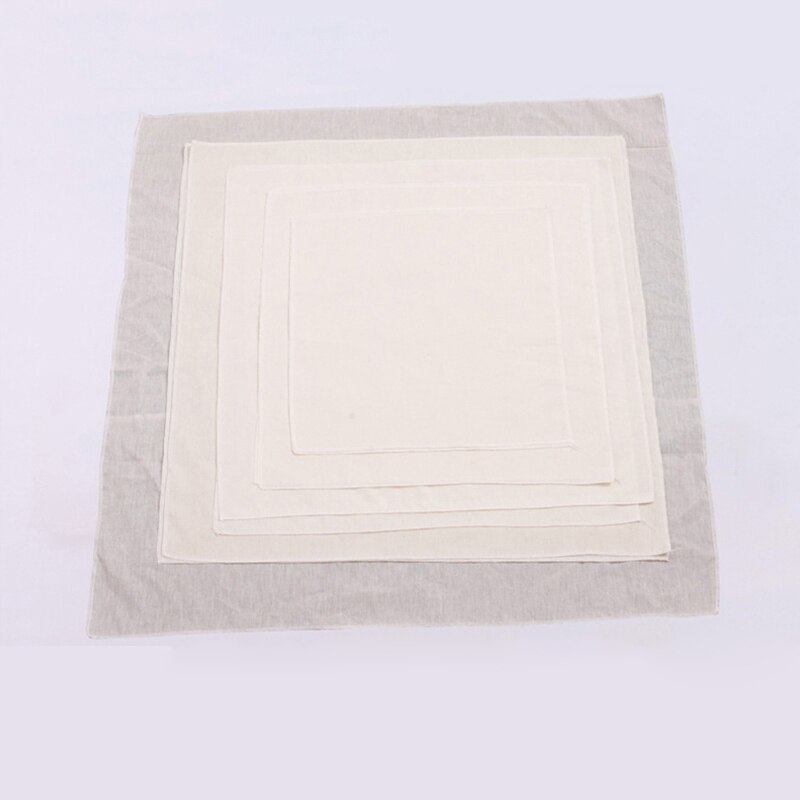 Bomuldsgaze muslin ostelærred stof smør ost wrap klud køkkenredskaber gør-det-selv sojapresseform ost rivejern hjemmeværktøj: 40 x 40cm