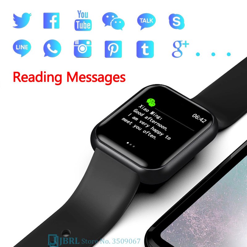 Mode Smart Band Vrouwen Mannen Smartband Voor Android Ios Polsbandje Slimme Armband Fitness Tracker Silicone Wrist Band Smart-Band