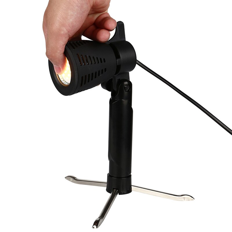 Bordfotograferingslampe som skal brukes til å fotografere små gjenstander kontinuerlige lyskilder naturlig 12 lysdioder hvit  ac 220v 110v