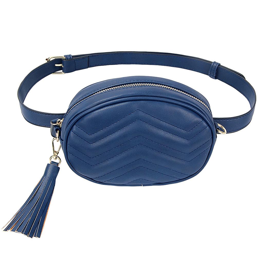 Snake Huid Taille Tas Vrouwen Mode Ronde Fanny Pack Dames Pu Lederen Reizen Heuptas Crossbody Hip Hop Borst Packs