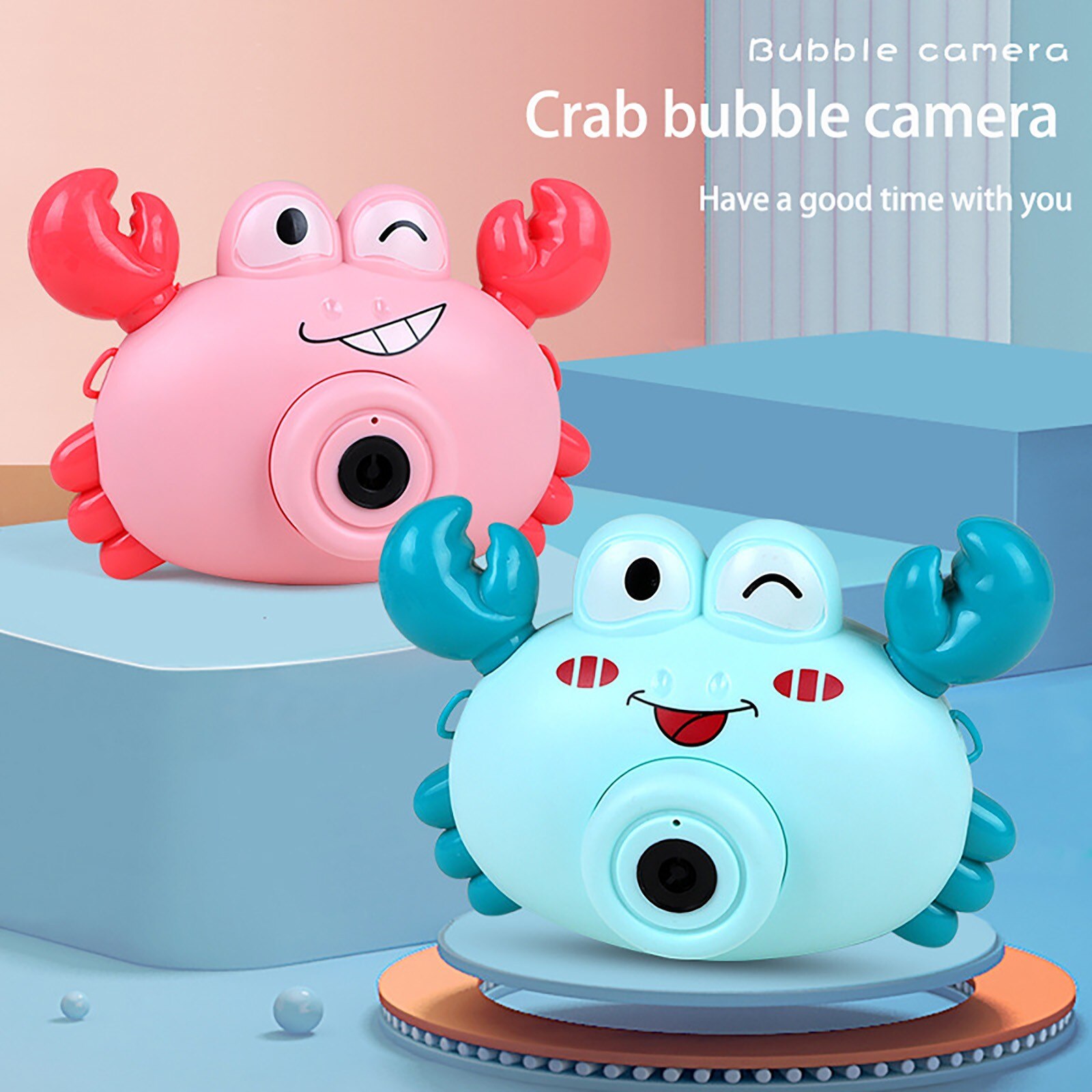 Favor Kid Speelgoed Bubble Machine Speelgoed Krab Brandblusser Elektrische Kids Fun Outdoor Zomer Speelgoed 60Ml Speelgoed Игрушки
