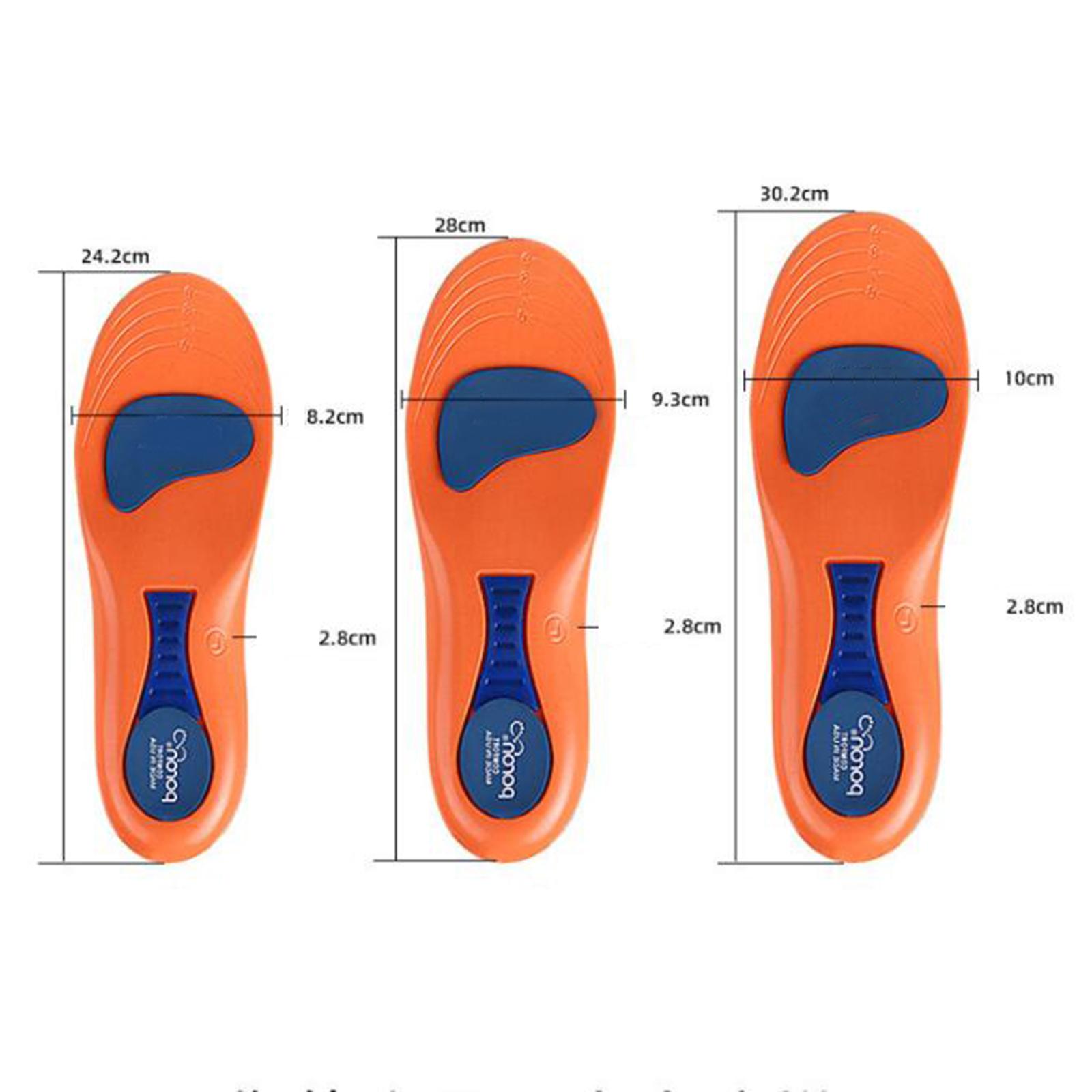 Orthotic Arch Support Shoe Inserts Air Cushion Gel Soft Orthotic Inserts Pads Foot Valgus Outdoor Shock Absorption Foot Valgus