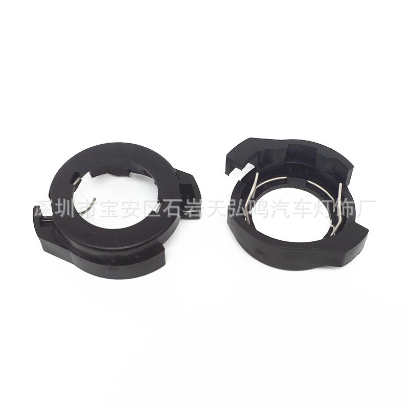 Support d'ampoule LED H7 pour voiture, Base de phare pour Ford KUGA VW Passat B6, adaptateur de lampe pour Alfa Romeo Renault Megane, 2 pièces