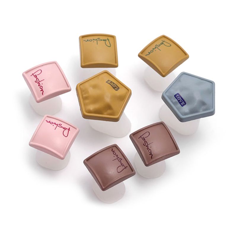 8 Stuks Siliconen Teen Separator Set Leuke Bloem Dier Vorm Hallux Valgus Bunion Corrector Voet Orthese Protector: Light Grey