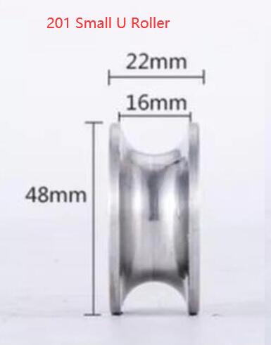 U V H Small GATE SLIDING ROLLER HEAVY DUTY BEARING WHEEL: 201 S U Roller