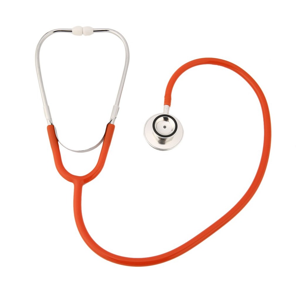Dubbelzijdig Stethoscoop Enkele Buis Artsen Verpleegkundige Professionele Cardiologie Stethoscoop Aluminium Borststuk Gezondheidszorg