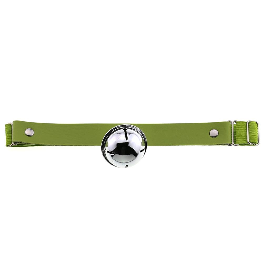 Phyanic Punk Gothic Grote Bel Garter Riem Leren Elastische Jarretel Been Ring Harajuku Accessoires: green