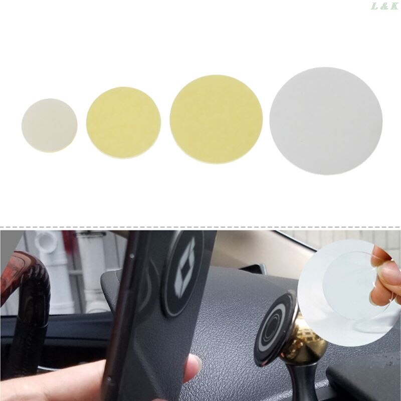 Pegatinas de silicona de doble cara, transparentes e invisibles, 100 Uds., autoadhesivas, pegatinas de puntos L29K