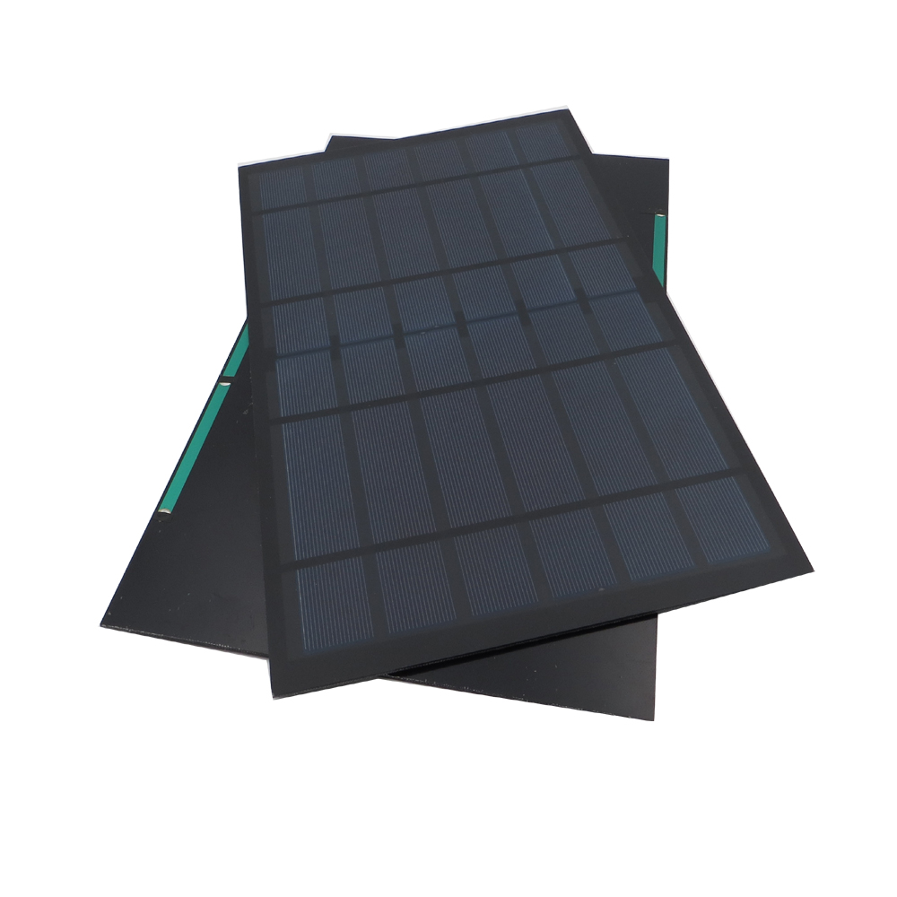 6v 1670ma 10 watt 10w solcellepanel standard epoxy polykrystallinsk silicium diy batteri opladningsmodul mini solcelle legetøj