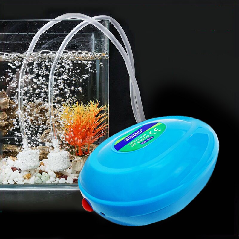 Mini Luchtpomp Aquarium Fish Tank Zuurstof Pomp Oplaadbare Lithium Batterij Outdoor Vissen Lucht Steen Compressor 1.3W/2.8W