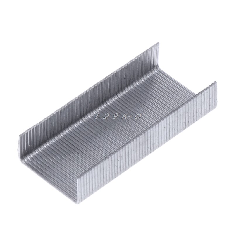 Grapadora de encuadernación, 1000 unids/caja de grapas de Metal n. ° 12 24/6, para oficina, oficina, suministros de papelería escolar