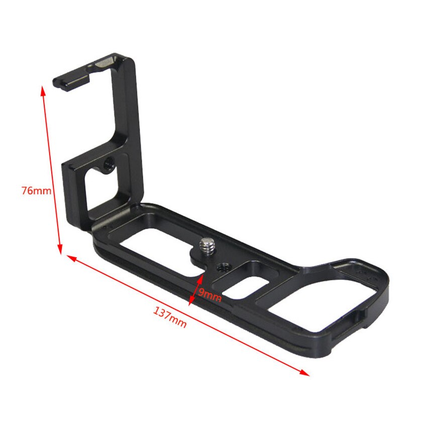 Soporte L para cámara SLR, adaptador de placa de liberación rápida, dispositivos auxiliares, accesorios de soporte Vertical para captura de cámara, 1 Juego