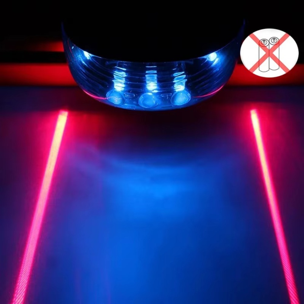 Luz trasera de bicicleta superbrillante, fácil de instalar, iluminación gran angular, luz trasera de ciclismo, advertencia de seguridad, múltiples modos: YELLOW