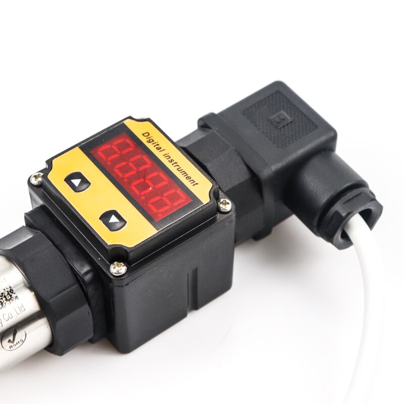 2 wires loop powered pipe pressure transmitter transducer with digital display
