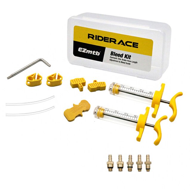 Bicycle Hydraulic Disc Brake Bleed Kit For AVID SRAM S4 Bike Bleeding Edge Code Guide RSC R Level ULT Tlm Red eTap Repair Tools: black