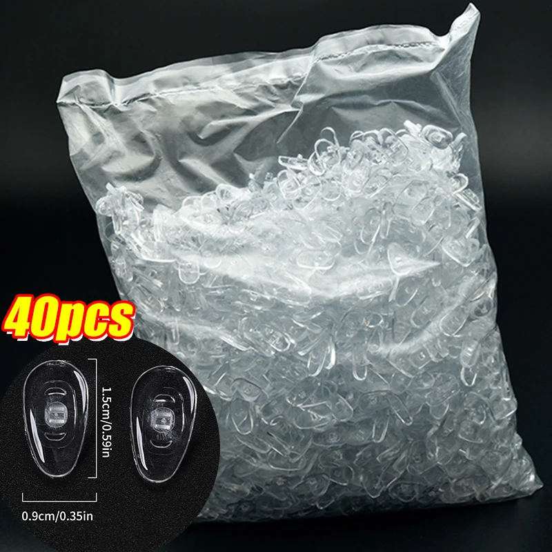 DIY Luchtkamer Helder Ovaal Lenzenvloeistof Neusbeugel Siliconen Neuspads Brillenbeugel Anti Zonnebril Brilaccessoires: Paars
