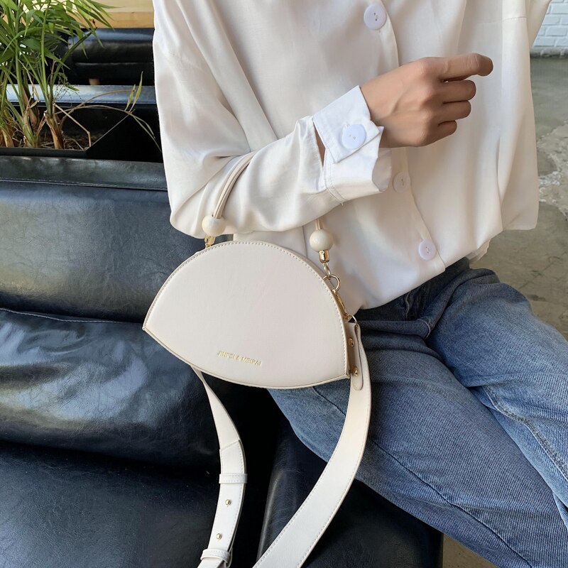 Oval Leder retro Frauen Geldbörsen und Handtaschen lässig Tote Tasche Weibliche Schulter Tasche Bolsas Neue Tasche Umhängetasche