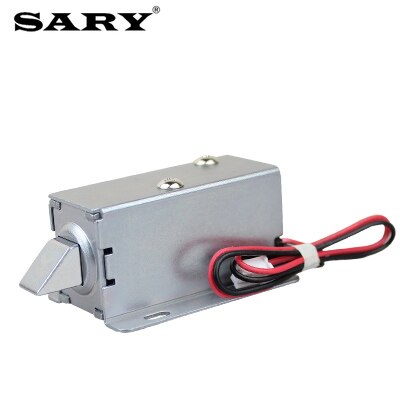 mini wodoodporny zamek elektromagnetyczny DC 12V elektryczny ryglowy mały elektryczny zamek robić drzwi szafy sterowniczej: biały