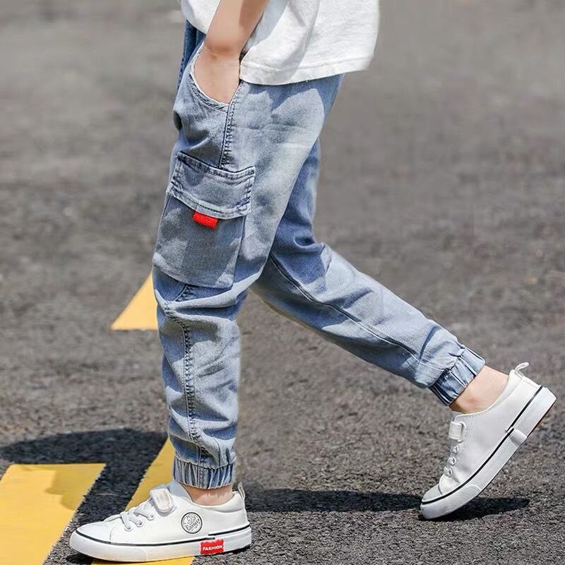 Winter autumn Boys Jeans Thicken Boys Jeans Warm Kids Trousers Demin Pants For Children Causal Boy Baby Jeans