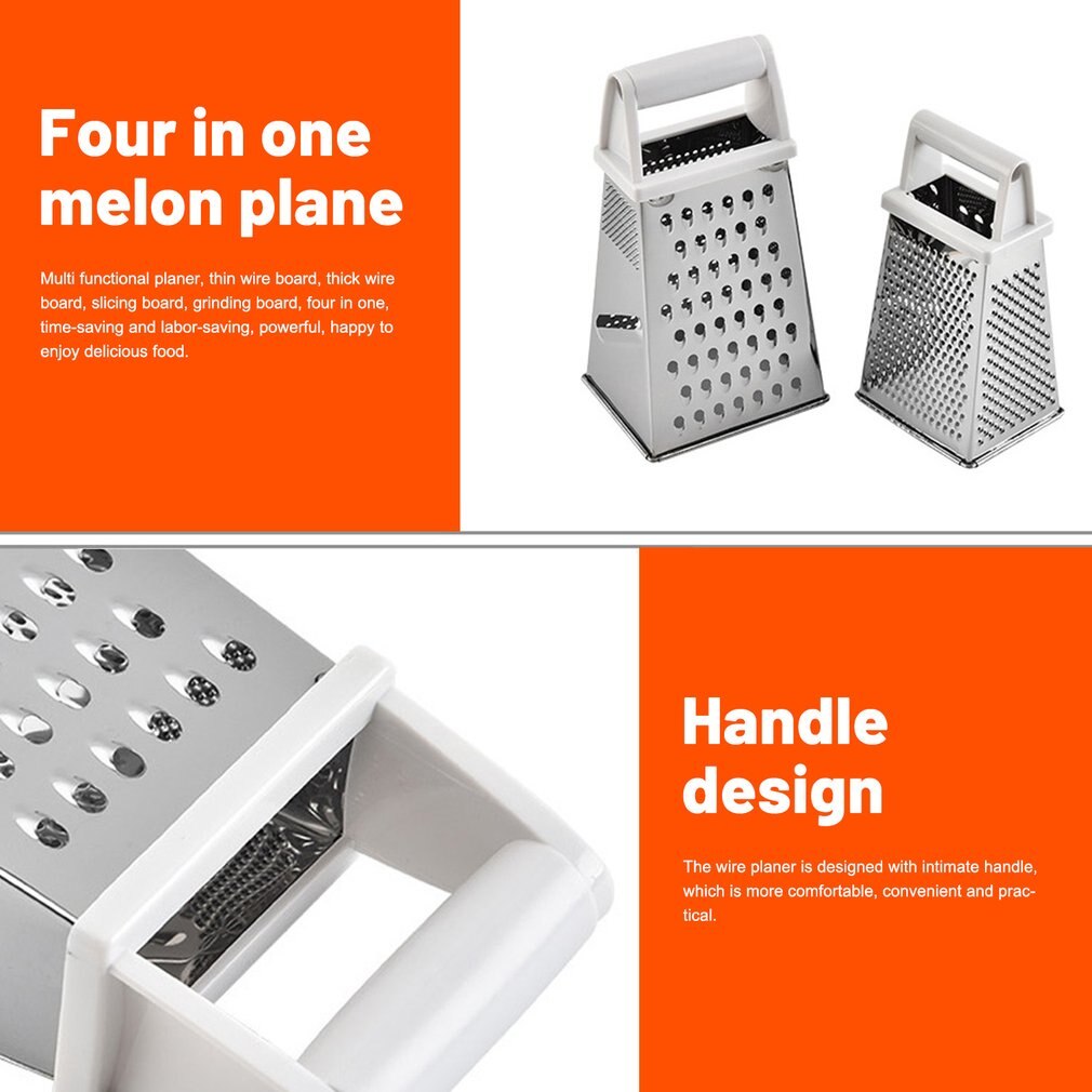 4 Sides Handige Multifunctionele Handheld Rasp Slicer Fruit Vegetablegadget Cuisine Keuken Spullen Voedsel Cutter Keuken Accessoires