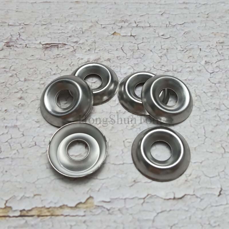 Finishing Cup Washer 110pcs/set 304Stainless Steel Countersunk Washer Assortment kit 6#/8#/10#/12#