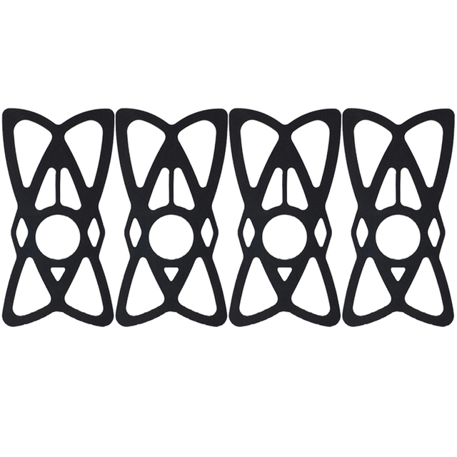 Motorfiets Fiets Telefoon Houder Elastische Siliconen X Web Grip Telefoon Mount Band Elastische Rubber Fietsen Navigatie Telefoon Vaste Band