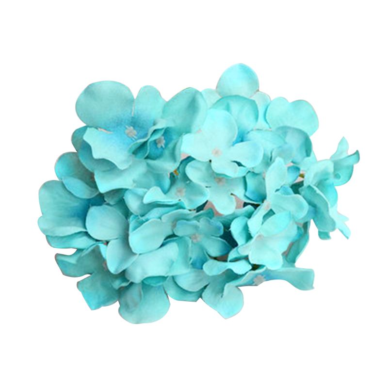 1pc 15cm- blomster hortensiahoveder og 12cm / 25cm / 33cm plaststængler til diy buket hjemmelavet bryllupsfest dekoration: Nr.tb
