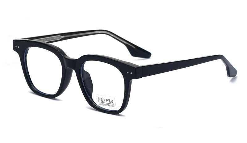 Kachawoo eyeglasses men clear lens tr90 acetate optical glasses frame for women black leopard square eyewear frame