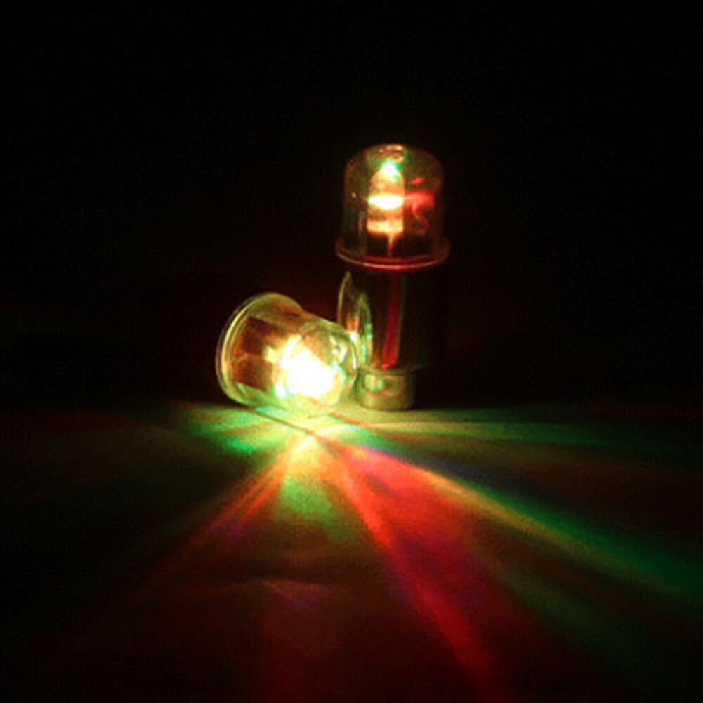 Neon led cykel bil motorcykel ljus lampa blixt däck hjulkapsel ljus för bil cykel cykel motorcykel säkerhet: Färgrik