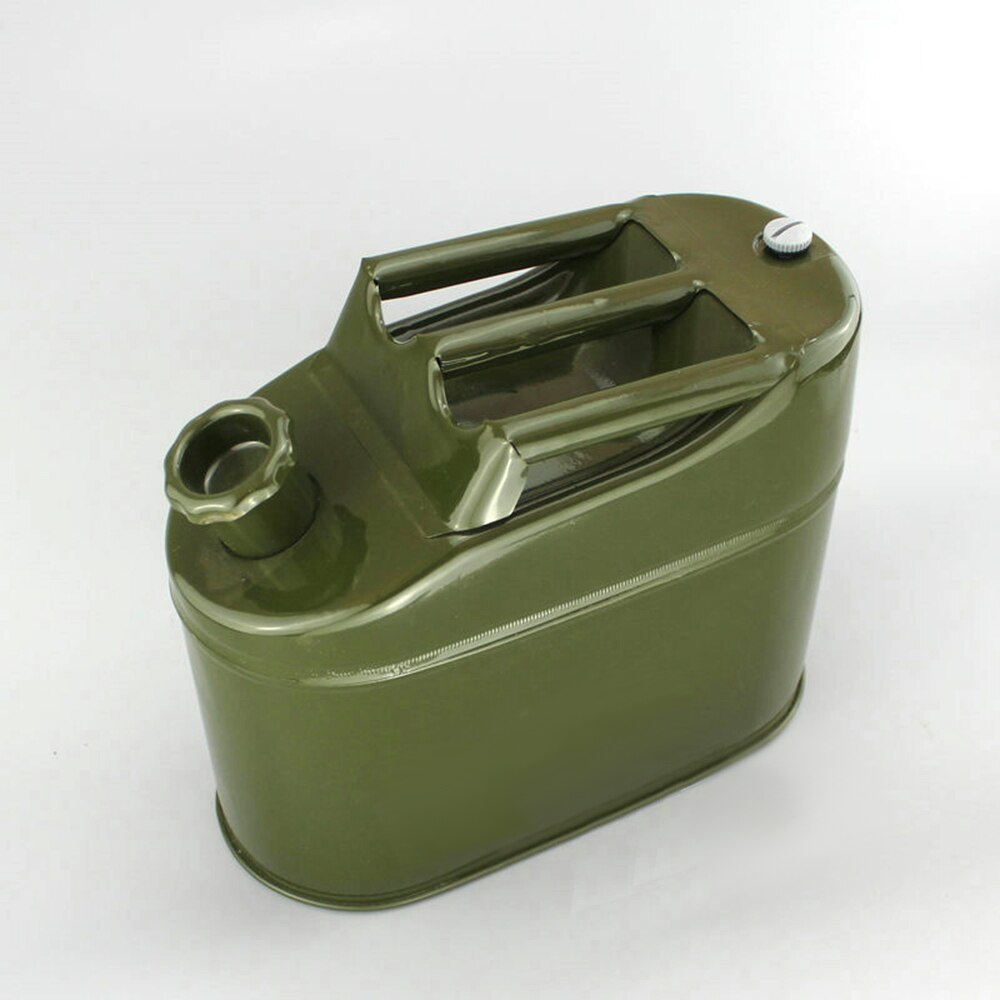 5L 10L Gasoline Diesel Fuel Tank Can Metal Iron Alloy Oil Drum Portable Petrol Barrel Car SUV Motorcycle Tricycle