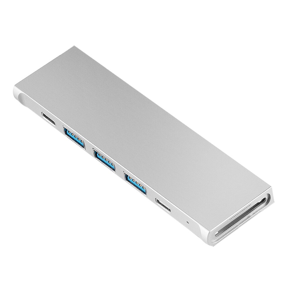 USB 3.0 porte ad alta velocità tipo-c portatile doppio tipo-c HUB Converter 8 in 1 a 3 USB3.0 USB-C PD 4K HDMI Converter