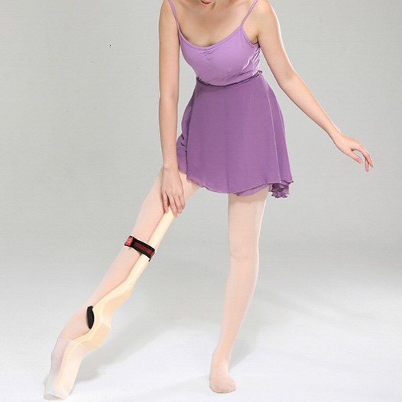 Træ ballet fod ben båre latin ballet vrist shaper gymnastik ligament stretch værktøj ballet tilbehør